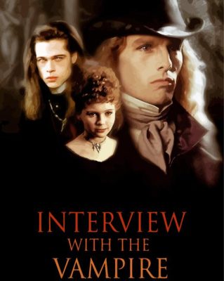 Interview With The Vampire TV Series Poster Paint By Numbers