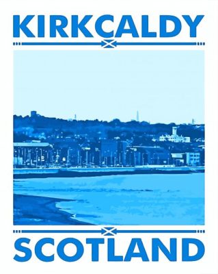 Kirkcaldy Poster Paint By Numbers