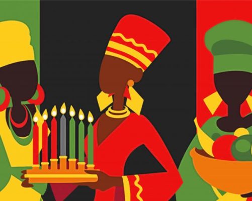 Kwanzaa Illustration Paint By Numbers