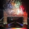 London Olympics Tower Bridge Fireworks Paint By Numbers