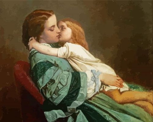 Mother And Daughter Toulmouche Paint By Numbers