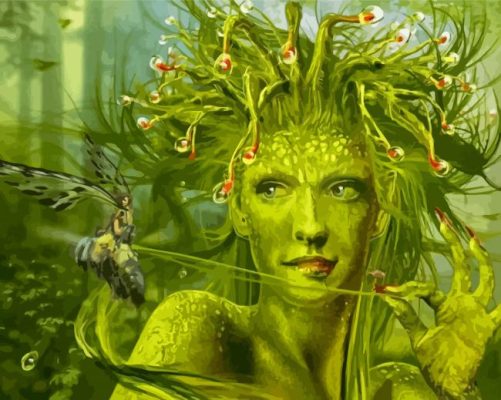 Nymph Dryad Paint By Numbers