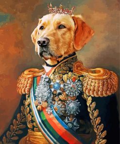 King Pet Portrait Paint By Numbers