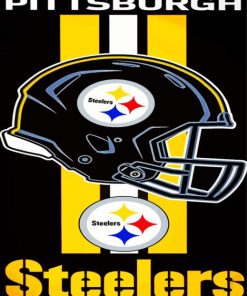 Pittsburgh Steelers Logo Paint By Numbers