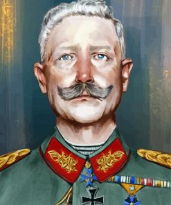 Portrait Kaiser Wilhelm II Paint By Numbers