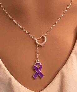 Purple Heart Ribbon Paint By Numbers