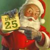 Santa And Calendar Paint By Numbers