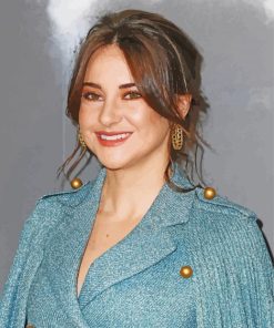 Shailene Woodley Actress Paint By Numbers