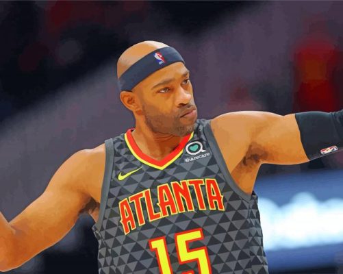 The Basketball Player Vince Carter Paint By Numbers