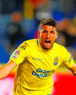 The Footballer Jonathan Calleri Paint By Numbers