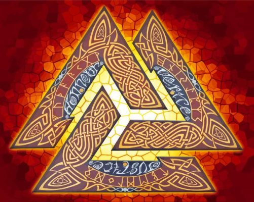 Valknut Paint By Numbers