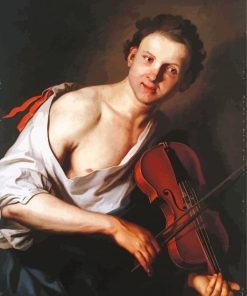 Violinist Man Paint By Numbers