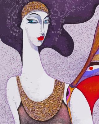 Woman Abstract Vlad Safronov Paint By Numbers