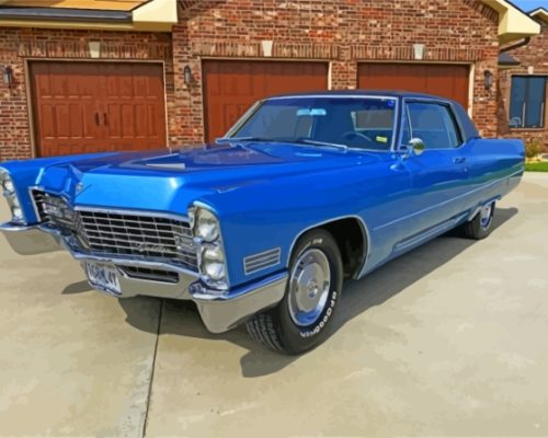 1967 Cadillac Paint By Numbers