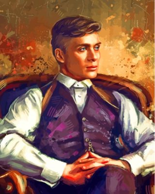 Abstract Peaky Blinders Art Paint By Numbers