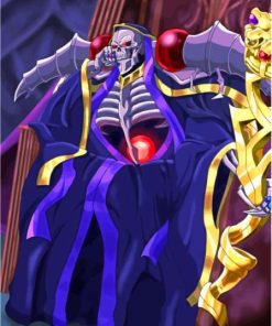 Ainz Ooal Gown Overlord Serie Paint By Numbers
