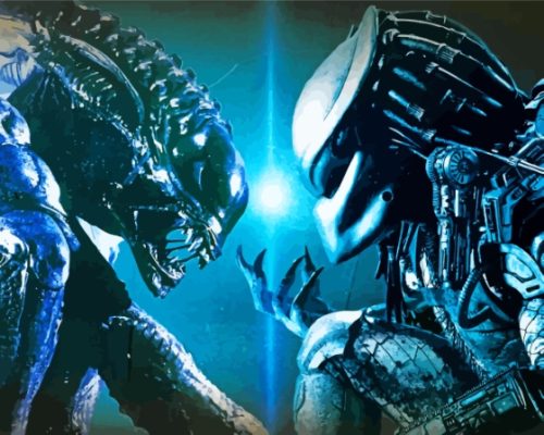 Alien VS Predator Paint By Numbers