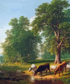 Asher Brown Durand Art Paint By Numbers