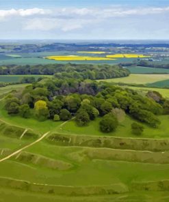 Badbury Rings England Paint By Numbers