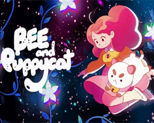 Bee And Puppycat Poster Paint By Numbers