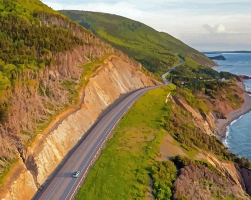 Cabot Trail Paint By Numbers