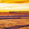 California Ventura Pier At Sunset Paint By Numbers