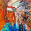 Canadian Indigenous Man Art Paint By Numbers