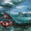 Christ In The Storm On The Sea Of Galilee Jan Brueghel Paint By Numbers