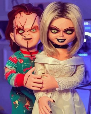 Bride Of Chucky Paint By Numbers