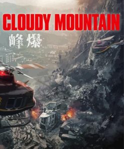 Cloudy Mountain Movie Poster Paint By Numbers