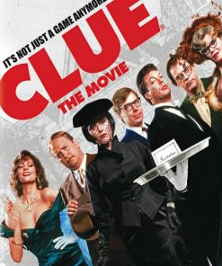 Clue Movie Poster Paint By Numbers