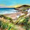 Croyde Village In England Paint By Numbers