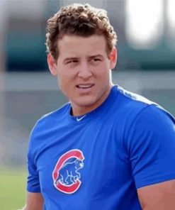 Cubs Team Player Anthony Rizzo Paint By Numbers