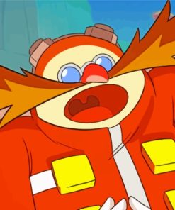 Dr Eggman Art Paint By Numbers