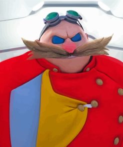 Doctor Eggman Paint By Numbers