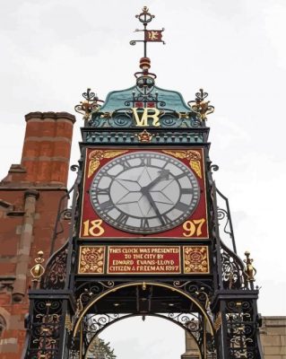 Eastgate Clock Paint By Numbers