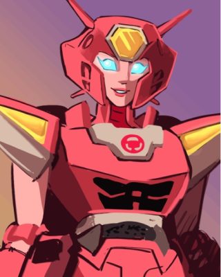 Elita One Transformers Paint By Numbers