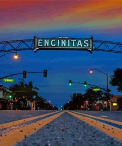 Encinitas City Paint By Numbers
