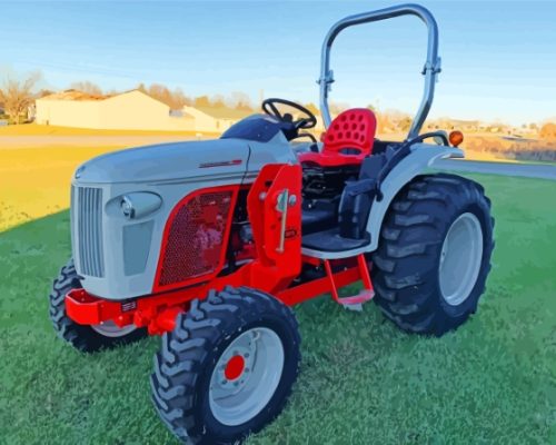 Ford 8N Tractor Paint By Numbers