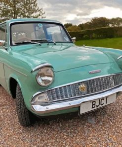 Ford Anglia Vintage Car Paint By Numbers