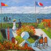 Garden At Sainte Adresse Paint By Numbers