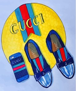 Gucci Shoes Paint By Numbers