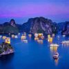 Ha Long Vietnam At Night Paint By Numbers