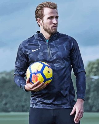 Harry Kane Football Player Paint By Numbers