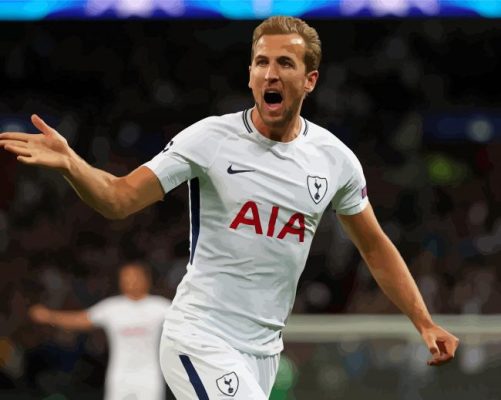 Harry Kane Player Paint By Numbers