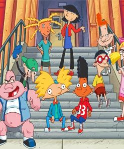 Hey Arnold Paint By Numbers
