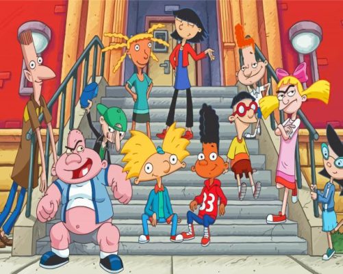 Hey Arnold Paint By Numbers