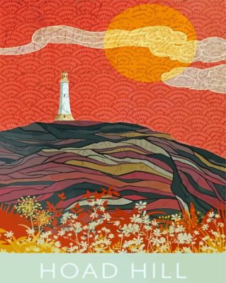 Hoad Hill Ulverston Poster Paint By Numbers