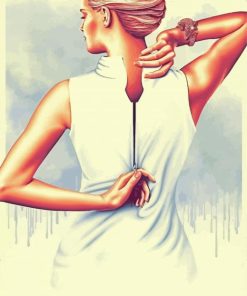 Illustration Basic Instinct Poster Paint By Numbers