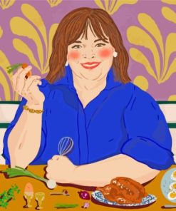 Ina Garten Art Paint By Numbers